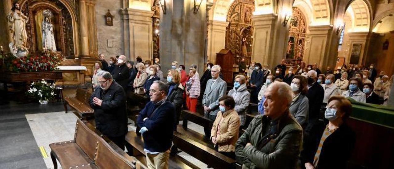 MIsa del Sagrado Corazón de Jesús que celebró la parroquia de San Bartolomé.