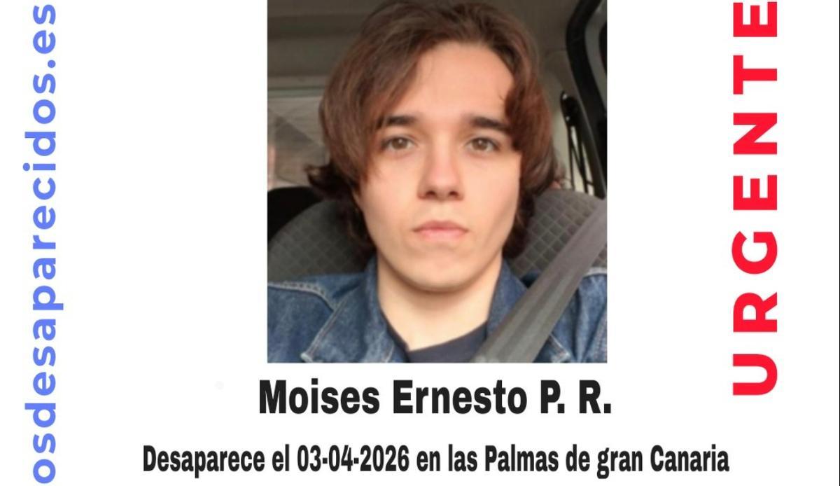 Cartel de búsqueda.