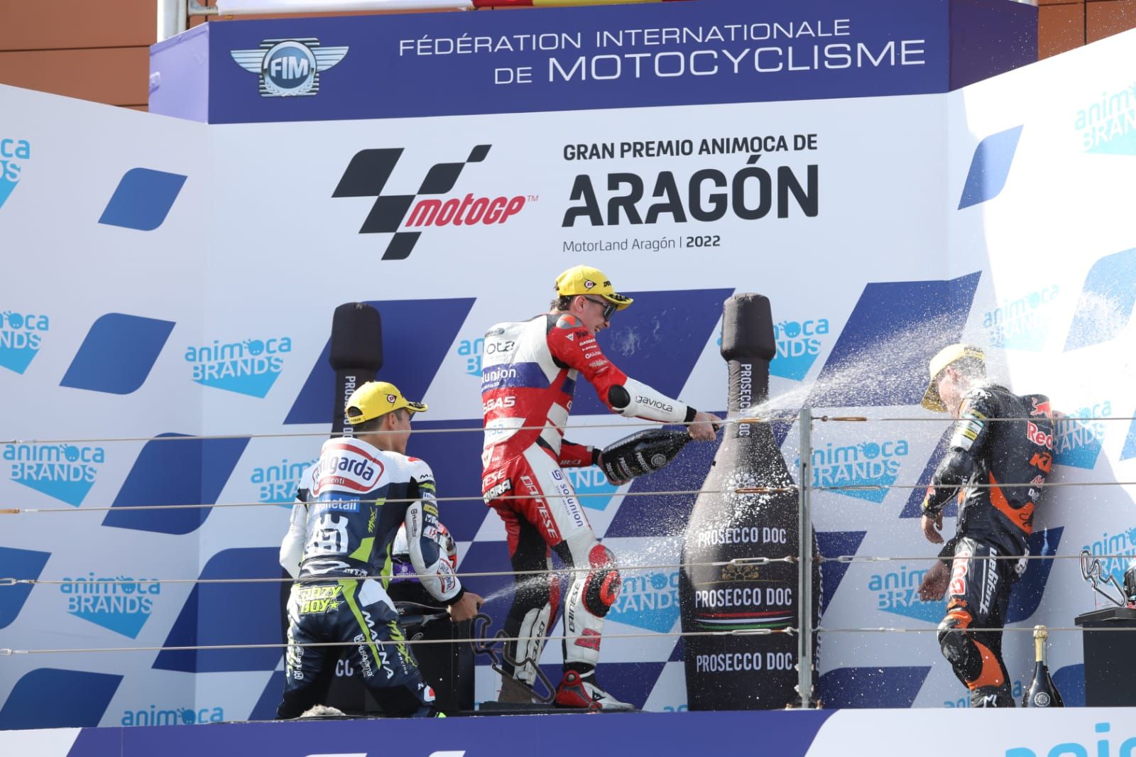 Las mejores imágenes del domingo de MotoGP en Motorland Aragón