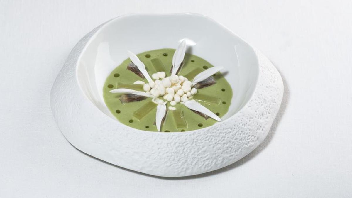 Los platos de Begoña Rodrigo (La Salita, Valencia) tienen siempre una presentación muy cuidada.