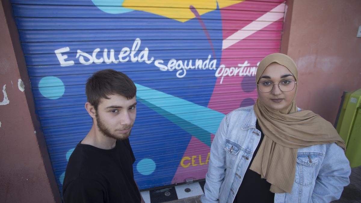 Valencia. Carlos y Nieves estudiantes que superaron el fracaso escolar