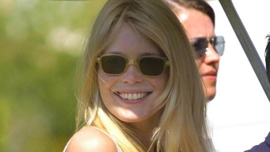 Nachbarschaftsstreit ausgestanden: Claudia Schiffer auf Mallorca.