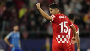 Girona - Slovan Bratislava: El gol de Juanpe Ramírez Girona - Slovan Bratislava: El gol de Juanpe Ramírez