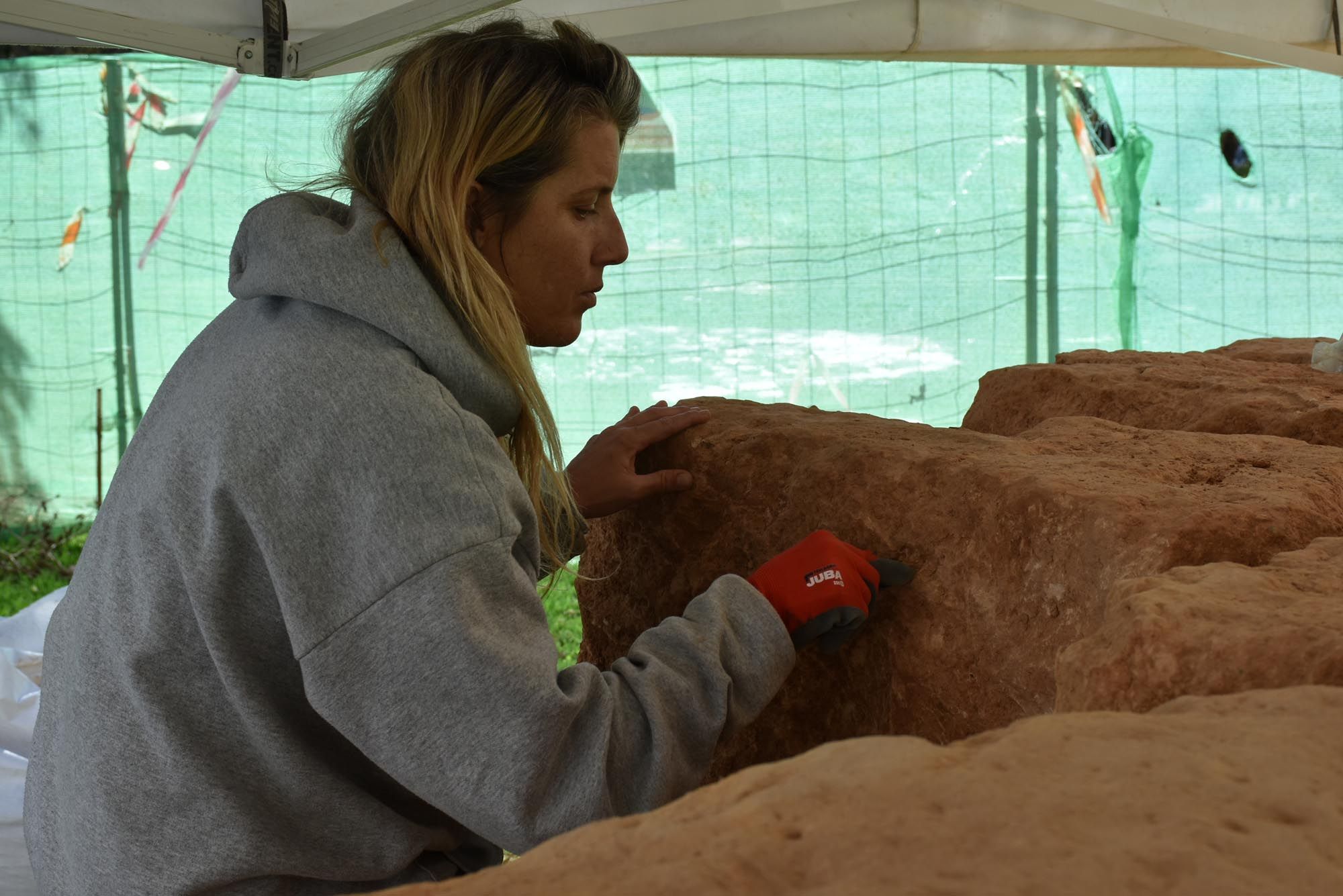 Comienza la restauración del mausoleo romano hallado en Ibiza