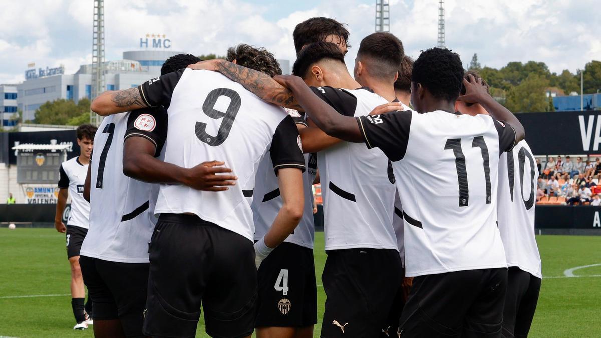 Celebración del Valencia Juvenil