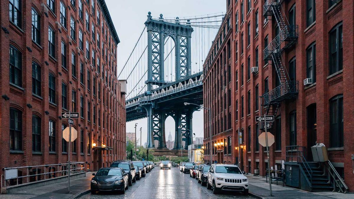 Manhattan Bridge in New York