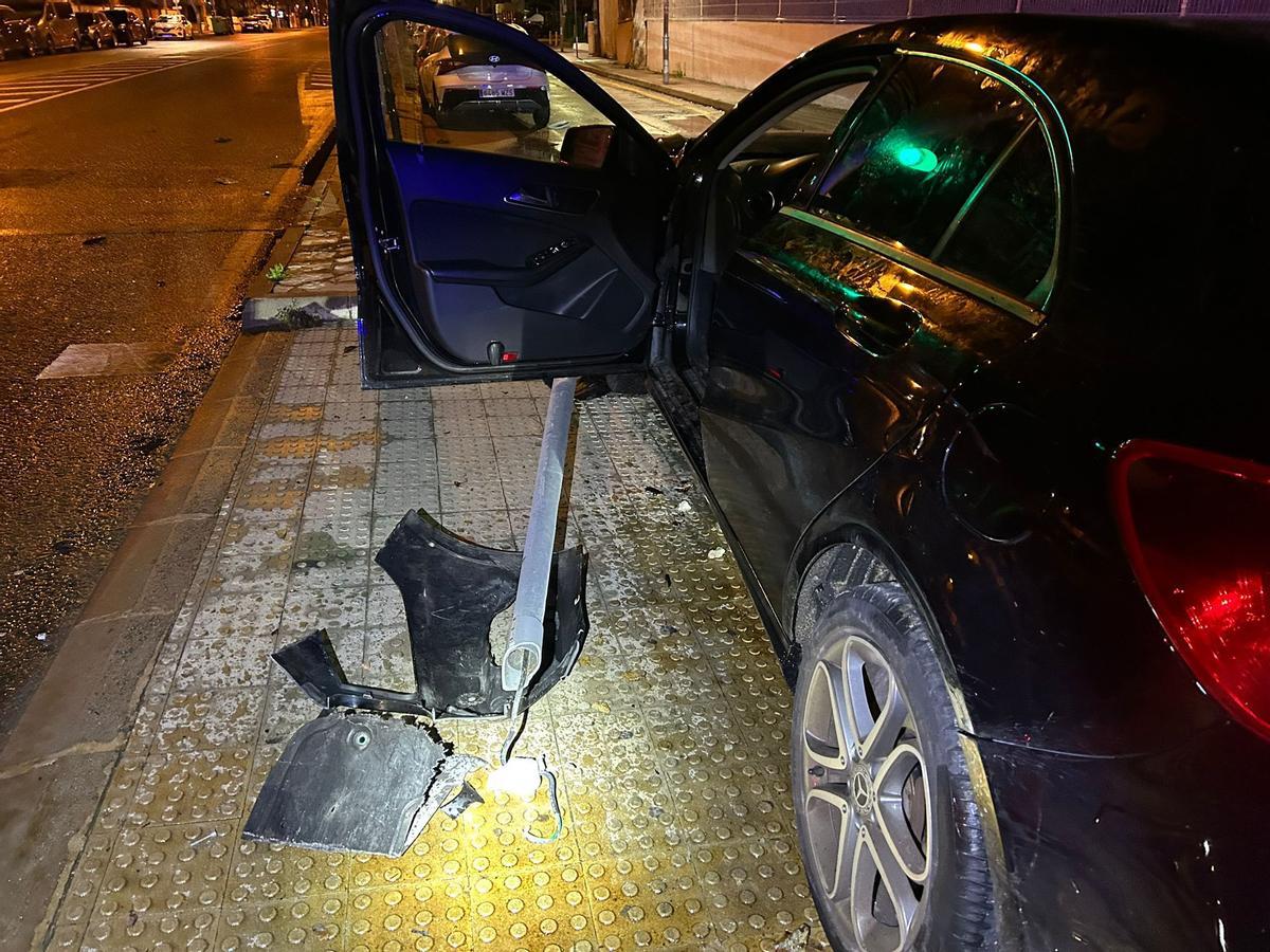 Alcúdia: tres nuevos accidentes, uno con alcoholemia positiva y dos con fuga