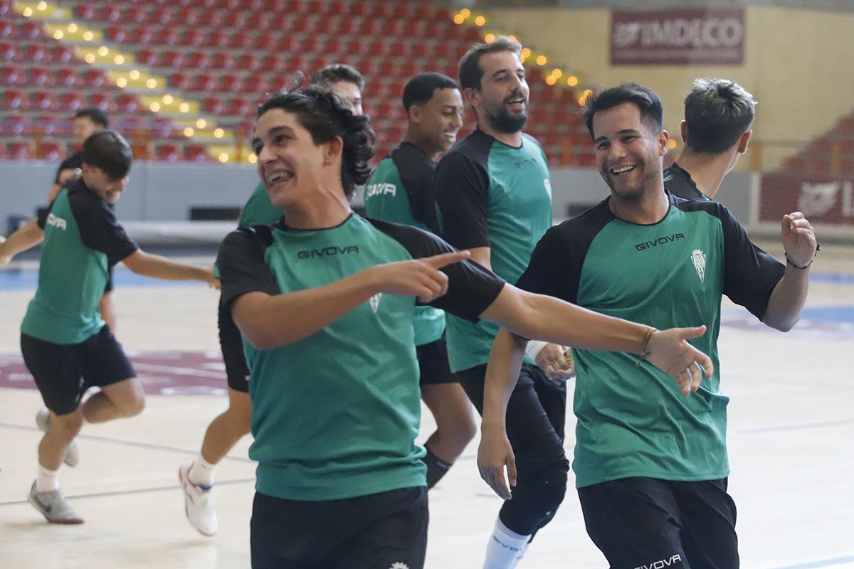 Primer entrenamiento del Córdoba Futsal 2023-2024