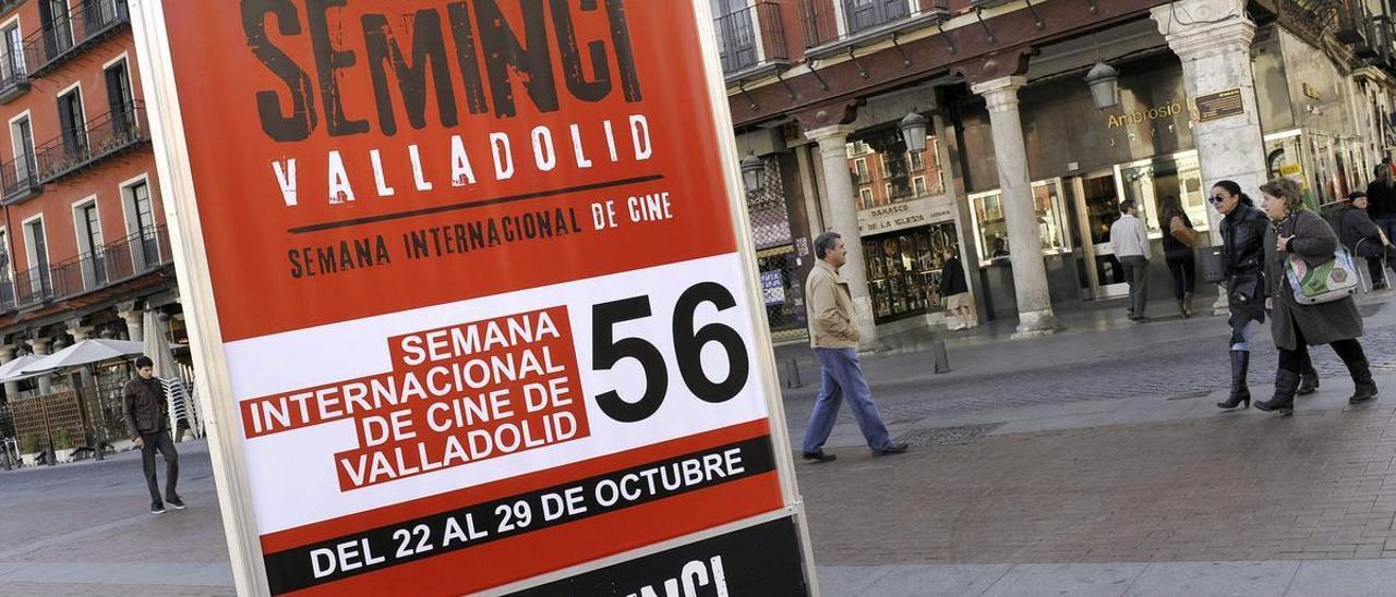 Cartel de la Semana Internacional de Cine de Valladolid.