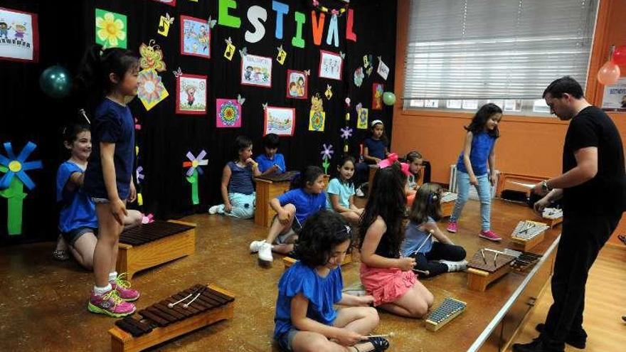 Una actuación en la Escola Municipal de Música. // Iñaki Abella