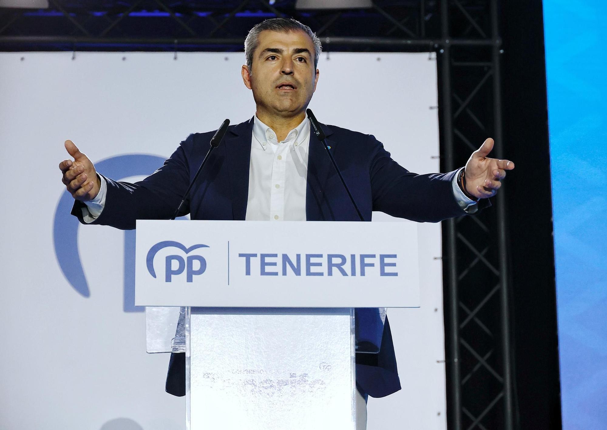 X Congreso Insular del Partido Popular, donde Lope Afonso ha sido elegido como presidente de los populares en Tenerife