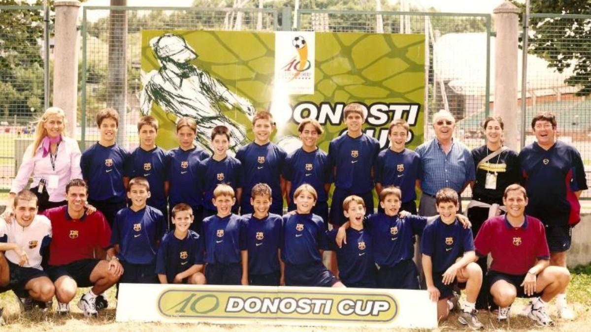 Víctor Rodríguez ganó torneos importantes en su etapa de cantrerano del Barça