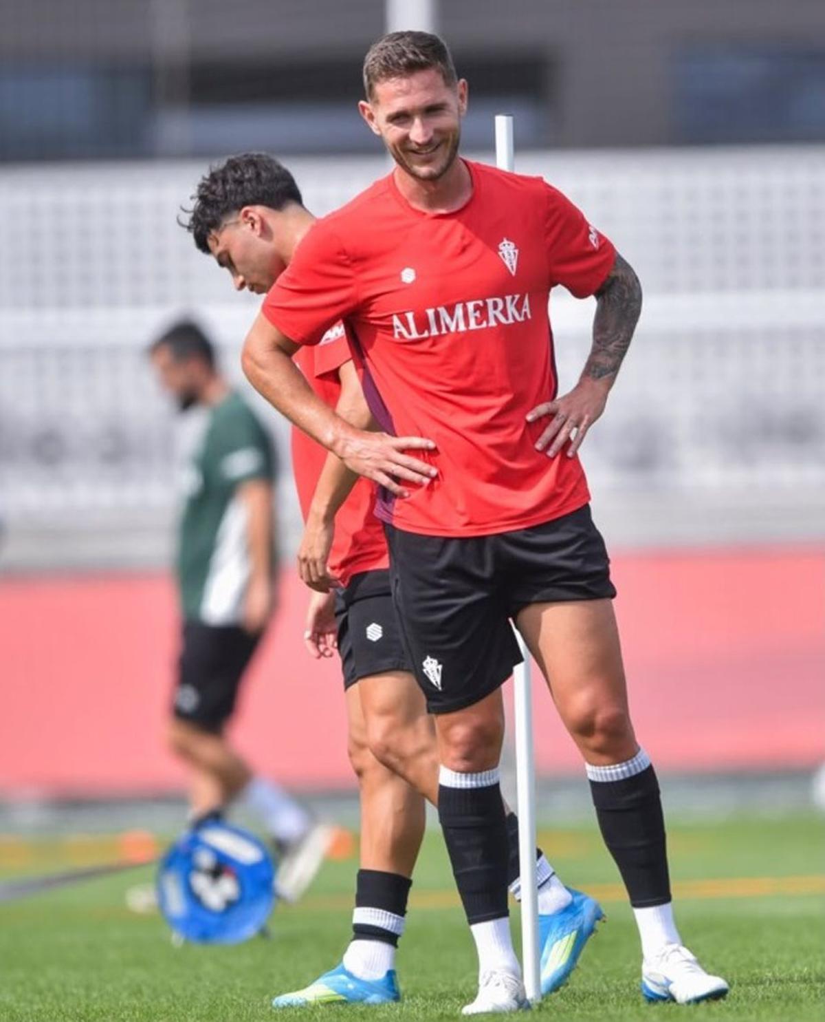 Jorge Sáenz, que este año ha fichado por el Sporting. | REAL SPORTING