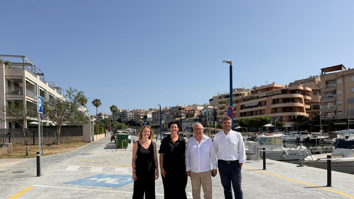 Las autoridades han visitado la zona que ha sido objeto de renovación integral.