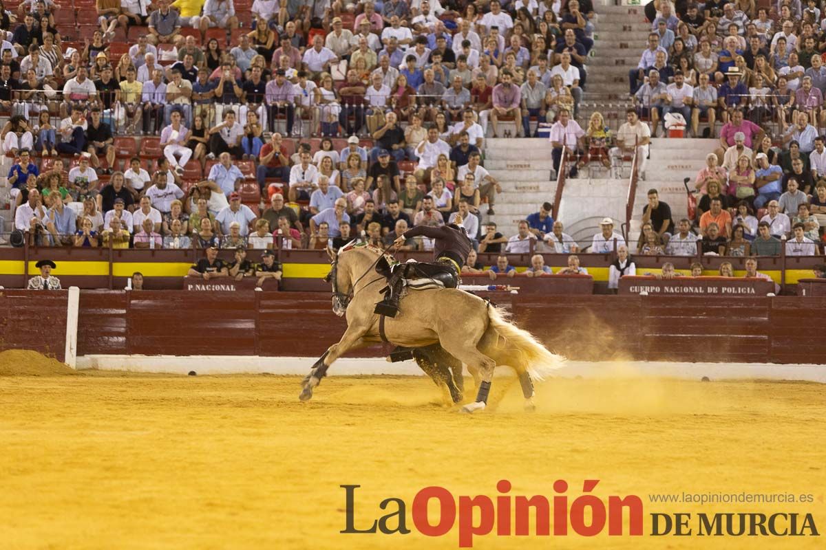 Corrida de Rejones en la Feria Taurina de Murcia (Andy Cartagena, Diego Ventura, Lea Vicens)