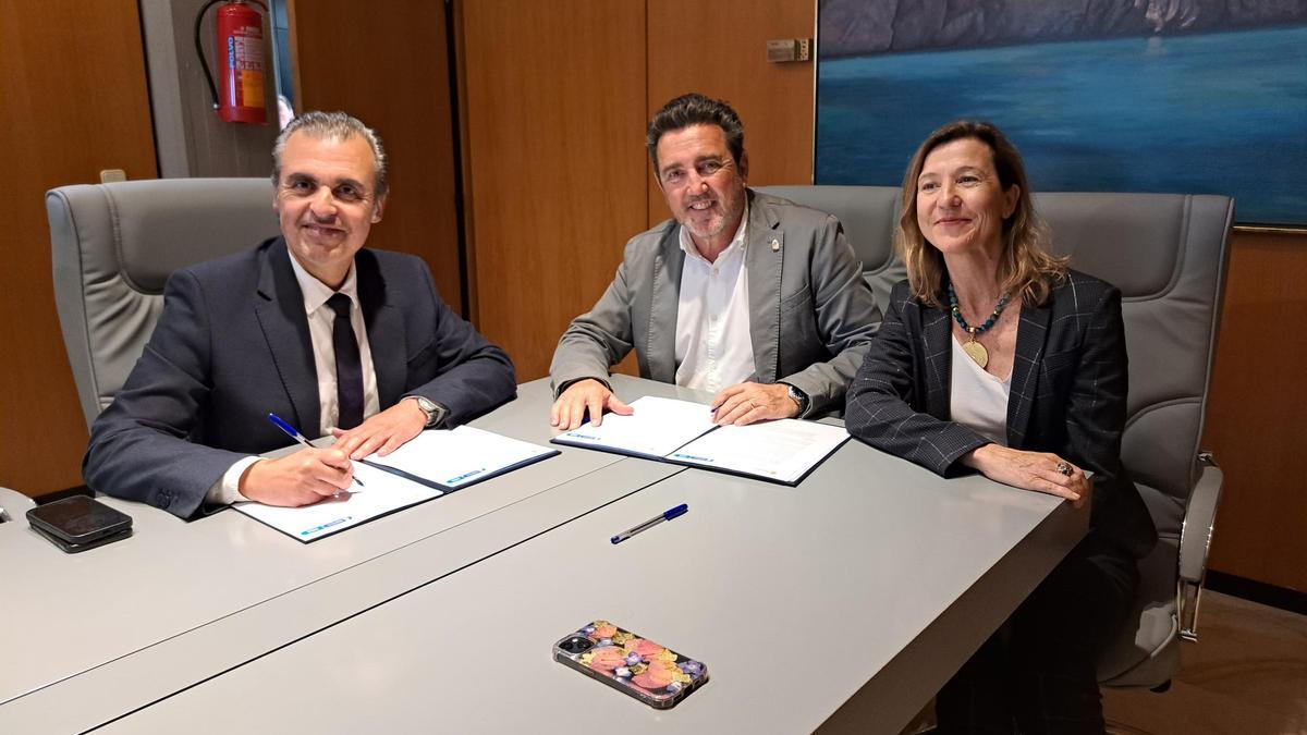 Antoni Vera, Juan Antonio Amengual e Isabel Bonet
