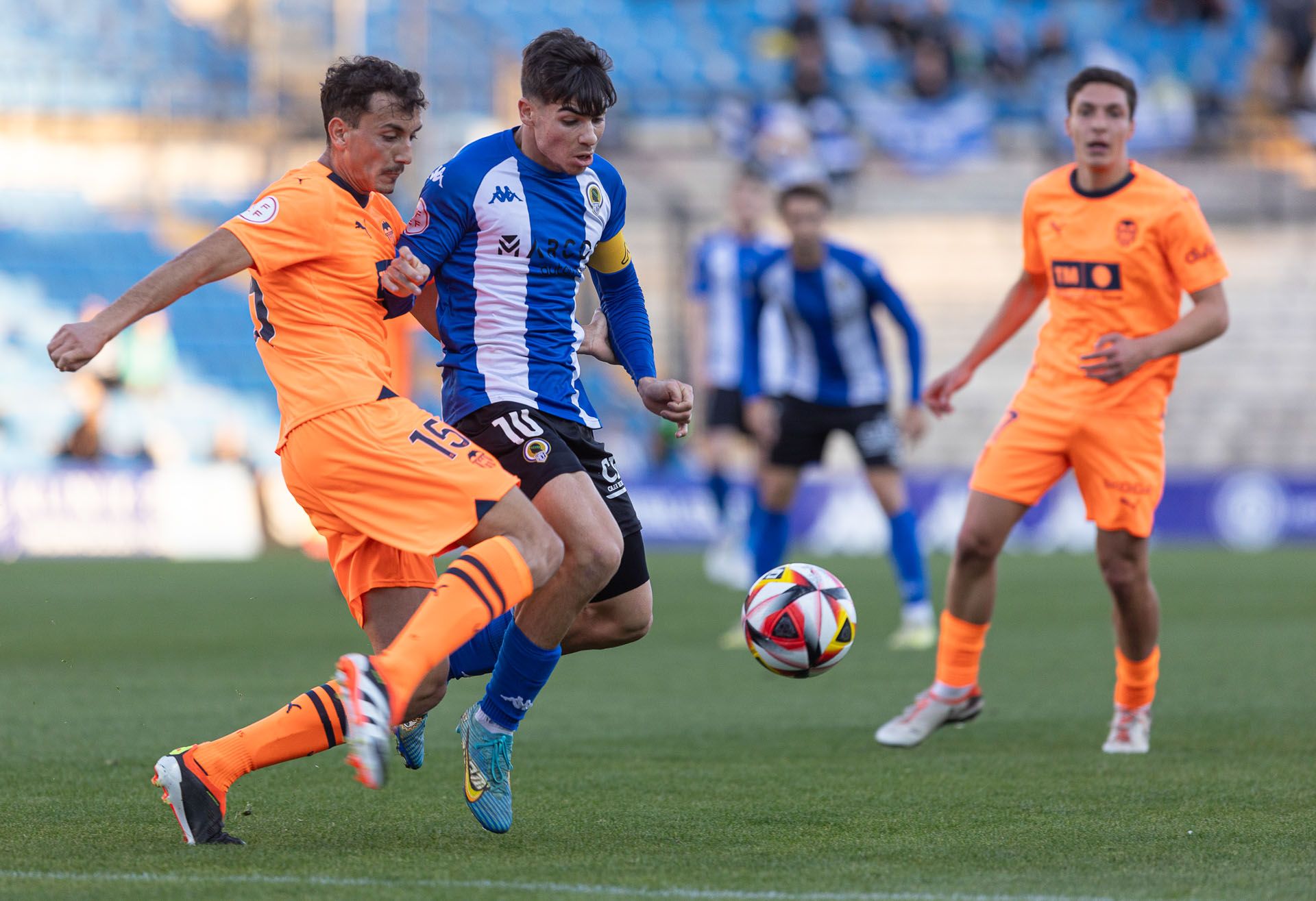 El Hércules no consigue la victoria frente al Valencia Mestalla