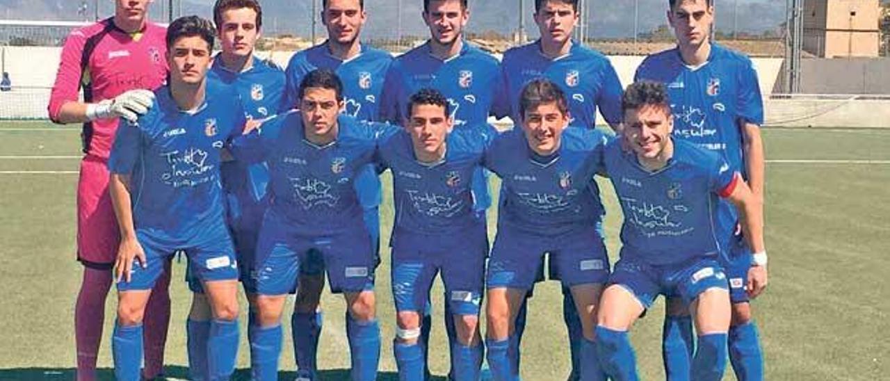 Conjunto del Ferriolense juvenil que logró el ascenso a División de Honor.