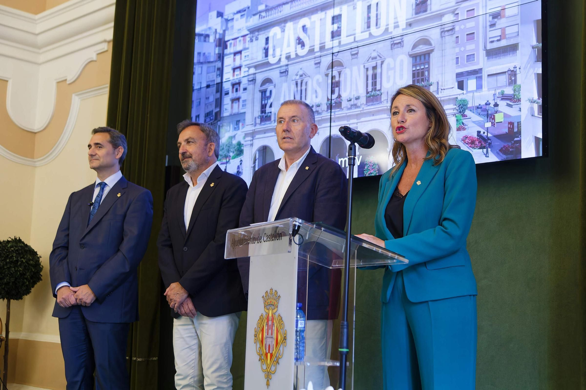 Todas las imagenes del balance de mitad de legislatura del equipo de gobierno de Castelló