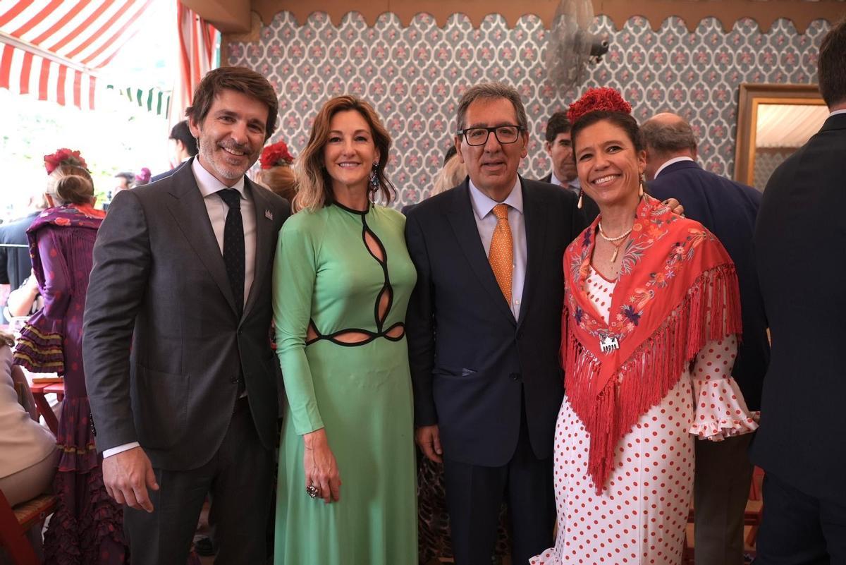 Martes de Feria en la caseta de la Fundación Cajasol