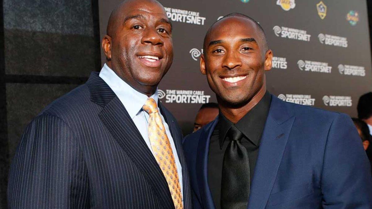 Kobe está convencido que Magic reflotará a los Lakers con LeBron James