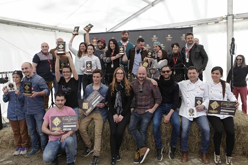 Entrega de premios del Campeonato de España de Food Trucks en Gijón