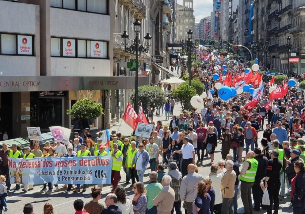 Vigo sale a la calle este Día del Trabajo