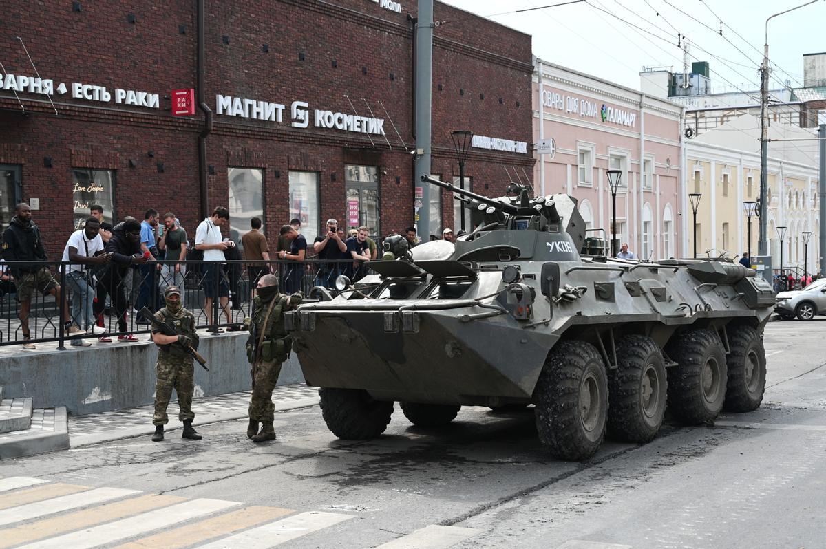 Wagner fighters deployed in Rostov-on-Don