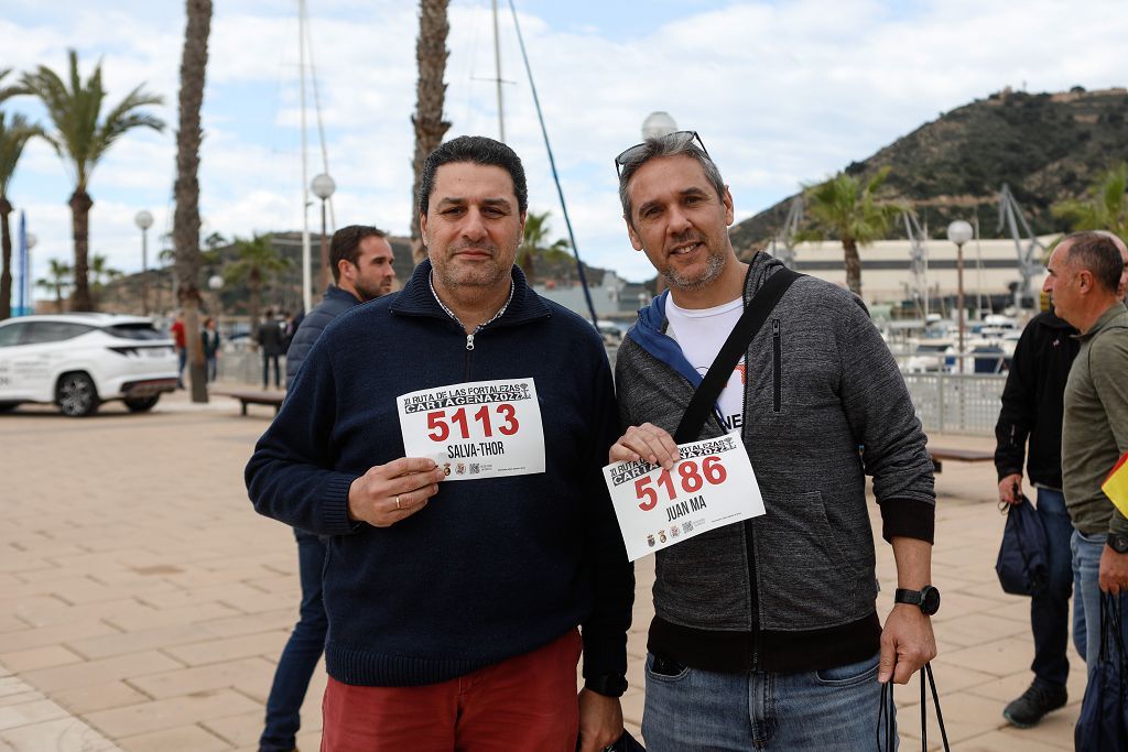 Recogida de dorsales para la Ruta de las Fortalezas