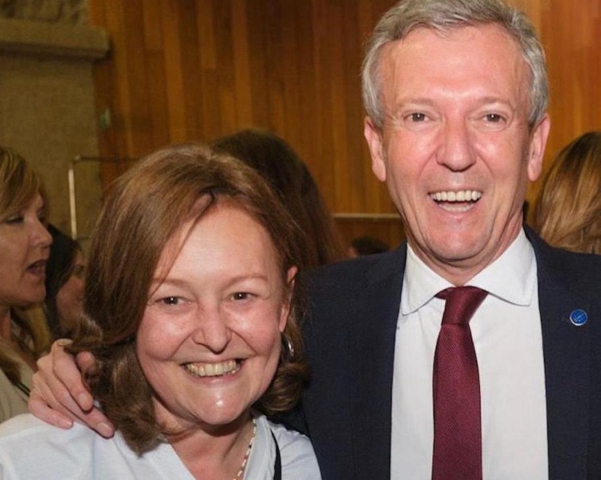 Rosina Abellás y Alfonso Rueda, en 2024. | FDV
