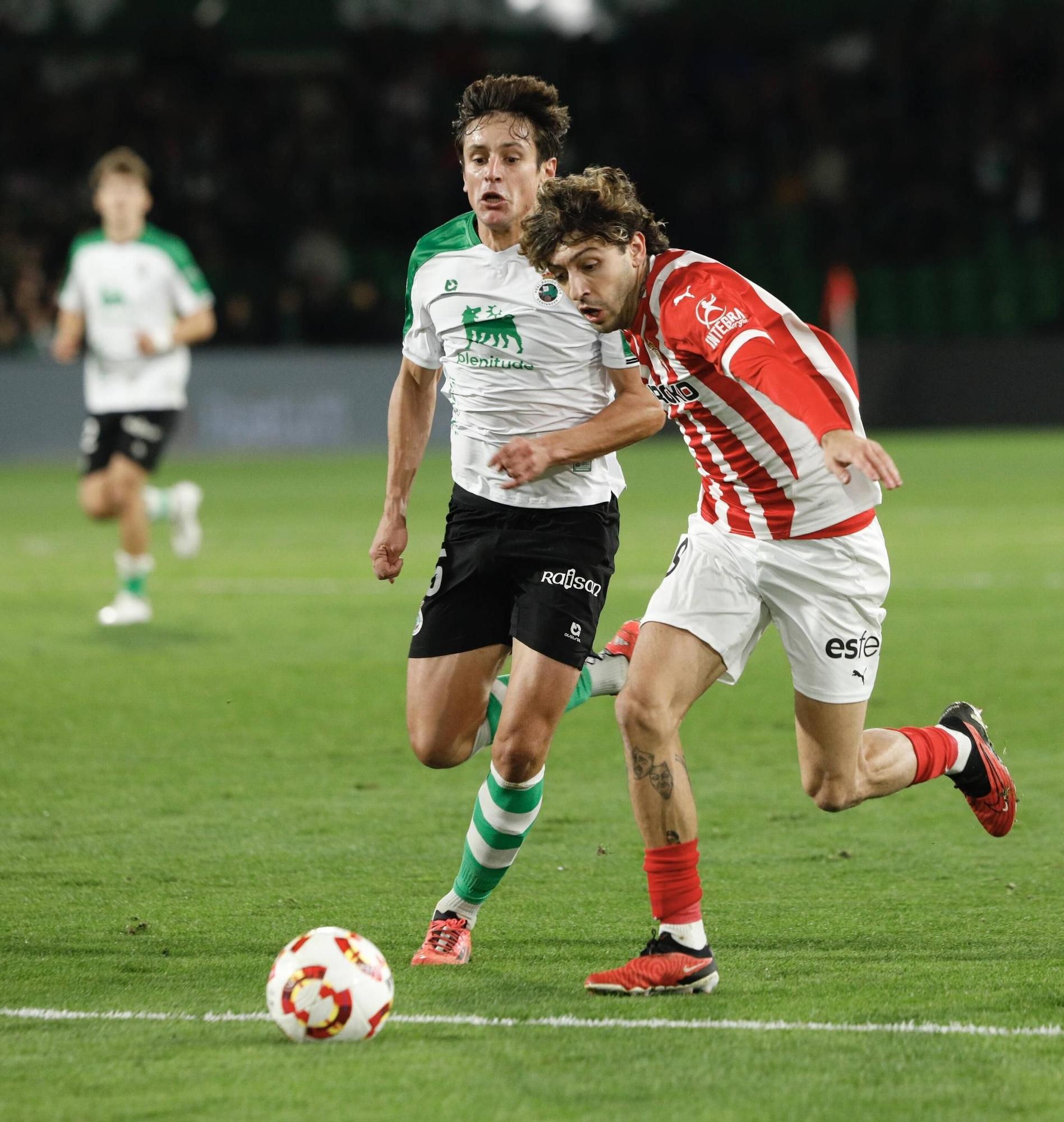 Así fue (en imágenes) el partido de Copa Racing-Sporting, y el viaje de la Mareona