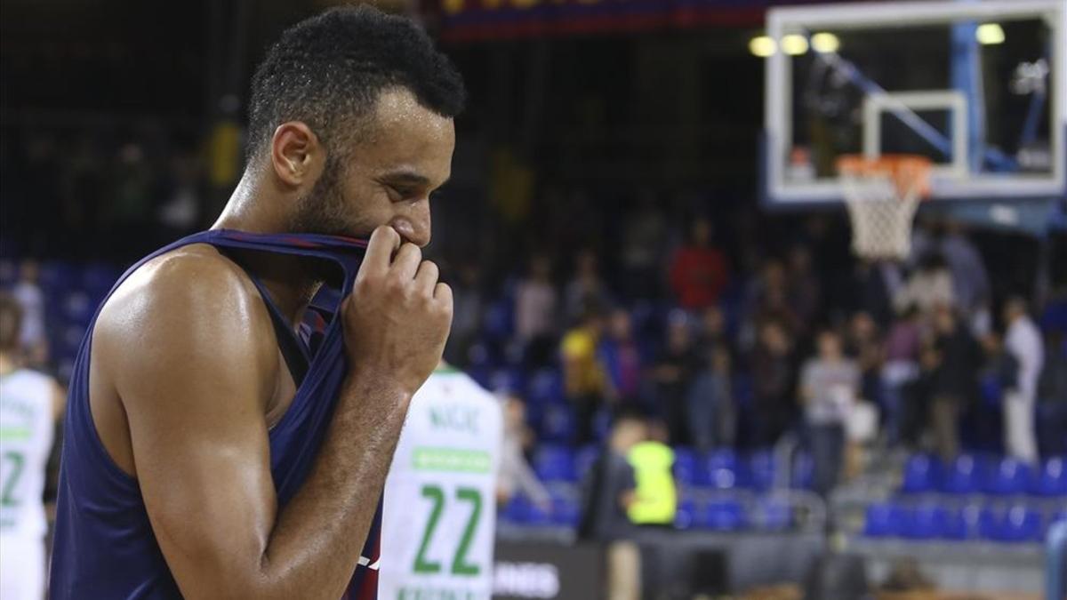 Hanga cayó lesionado ante el Zalgiris