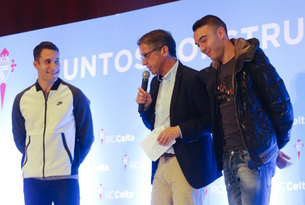 Presentación por todo lo alto de la futura Ciudad Deportiva del Celta en Mos, con más de 800.000 metros cuadrados.