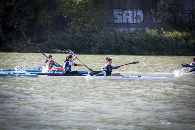 Criterium de piragüismo en el Pilar