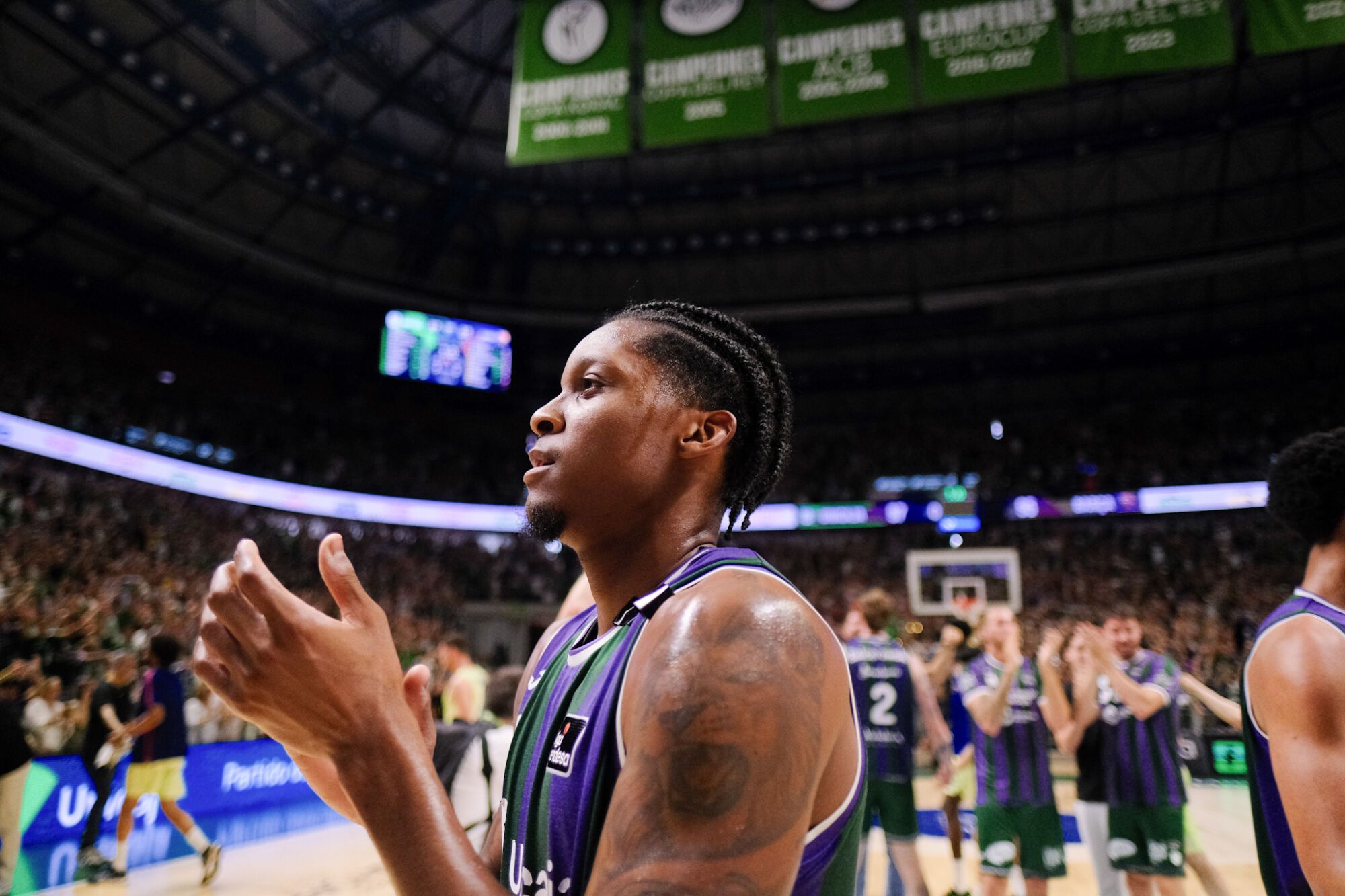 Tercer partido de los cuartos de final ACB I Unicaja - Málaga