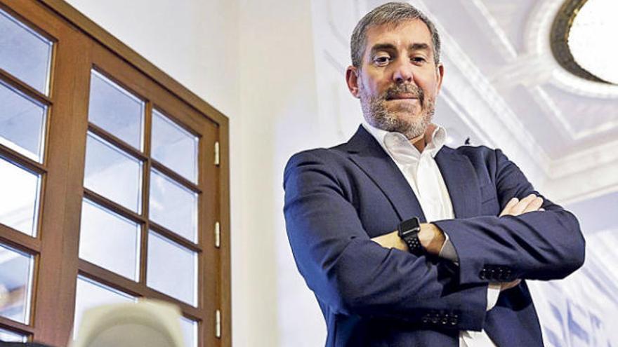 Fernando Clavijo, candidato de Coalición Canaria a la Presidencia del Gobierno.