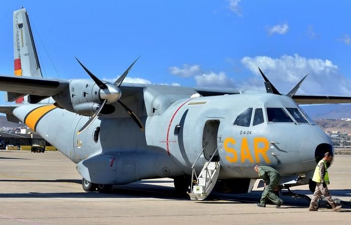 06/03/2019 BASE AEREA DE GANDO, TELDE. Acto de despedida del personal de 11º Contingente del Destacamento Grappa. (SAR). SANTI BLANCO