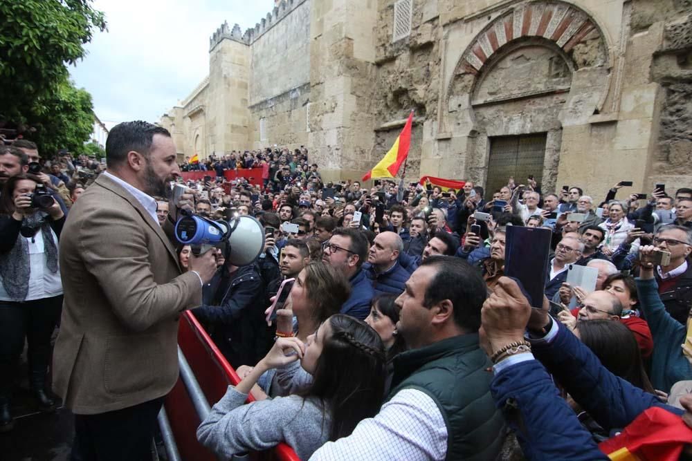 Mitin de Abascal en Córdoba