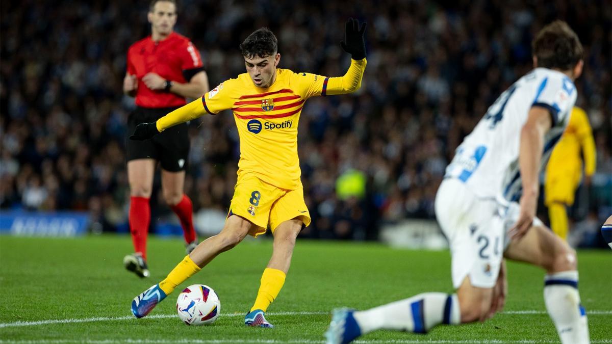 FC Barcelona - Shakhtar: El partido de Fermín López