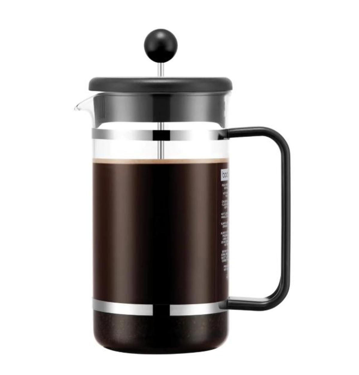 Cafetera de émbolo.