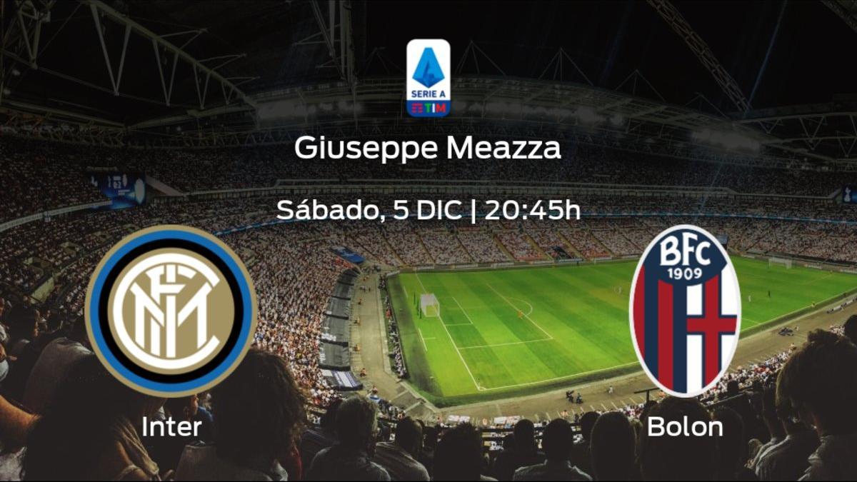 Jornada 10 de la Serie A: previa del encuentro Inter - Bolonia