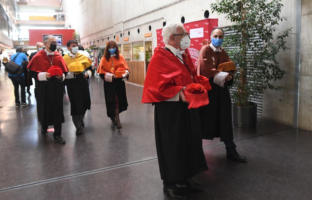 La UMU celebra oficialmente la apertura del curso 2021-2022