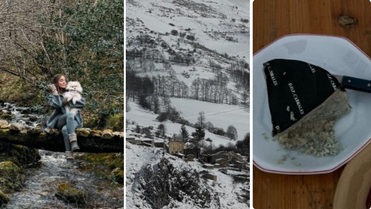Fotografías de la escapada de Melyssa Pinto a Asturias