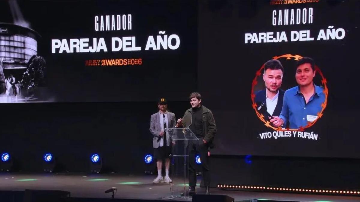 ARMY AWARDS 2026 | Del dardo de RickyEdit a los cánticos contra Sánchez:  esto es todo lo que ha pasado en los polémicos Army Awards 2026 celebrados  en Madrid