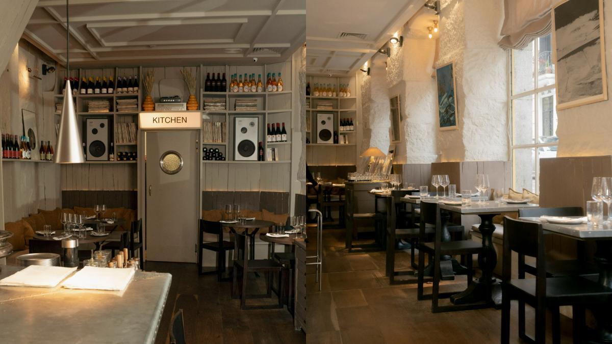La barra de SARDÖ, uno de los espacios clave del restaurante y wine bar de Carlos Moreno Fontaneda y Agustín Montesinos.