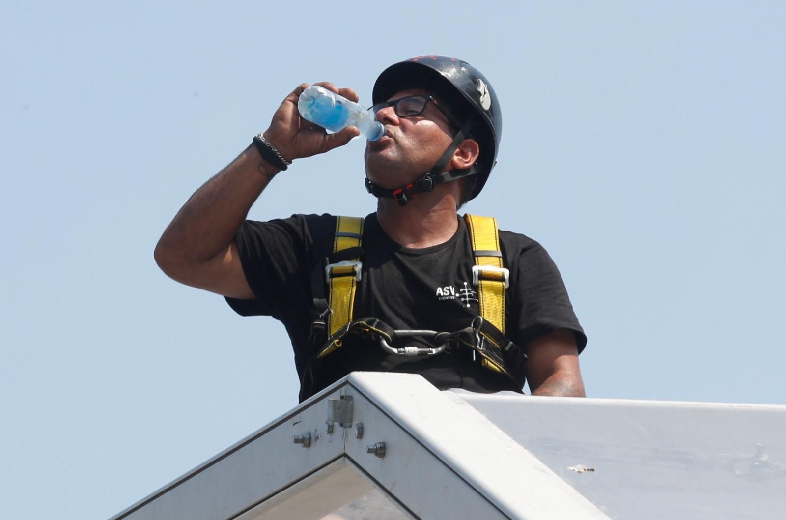 Nueva y tórrida jornada de ola de calor en Vigo