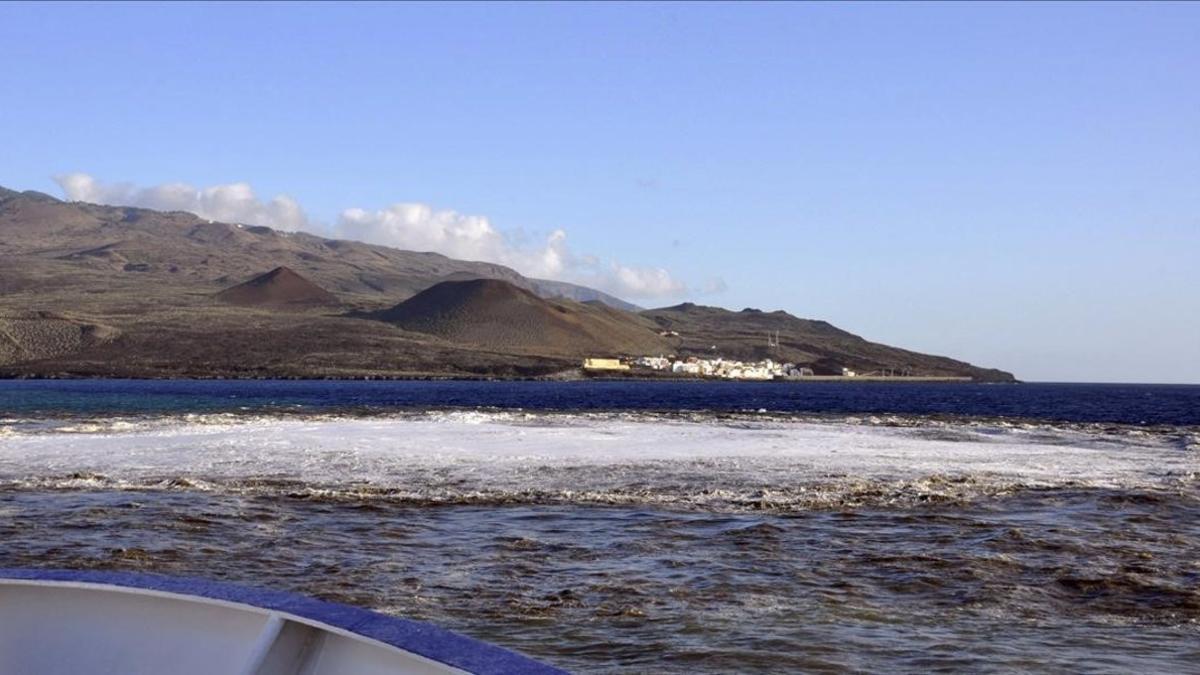 Una playa de la isla de El Hierro.