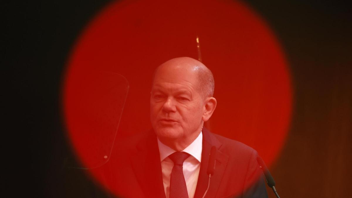 El canciller alemán, Olaf Scholz.