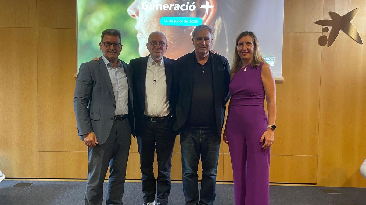 Imatge de la presentació de Generació + a Girona.
