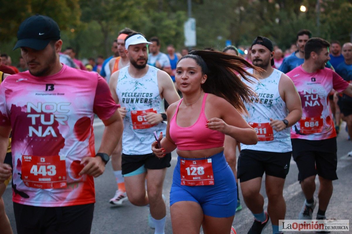Las mejores imágenes de la carrera nocturna de Murcia